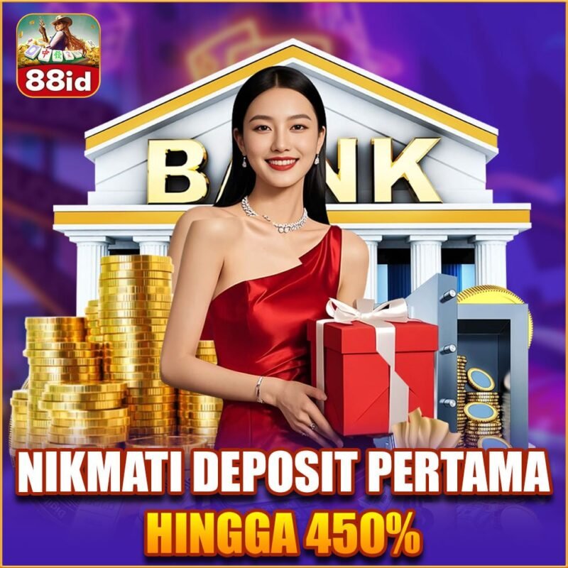 deposit pertama 88id hingga 450%