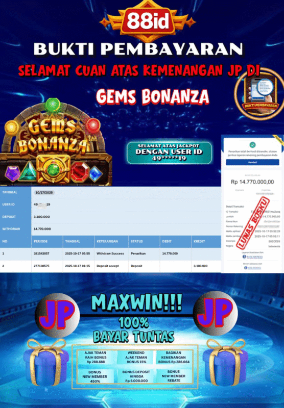 88ID APK Indonesia - maxwin 100% bayar tuntas gems bonanza